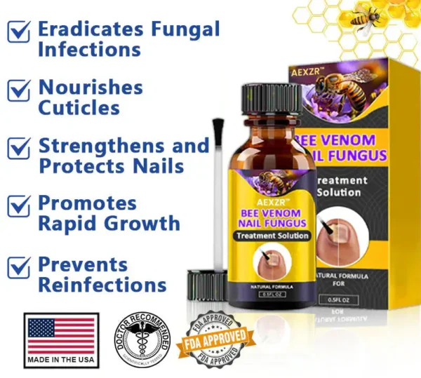 AEXZR™ Bee Venom Nail Fungus Treatment Solution