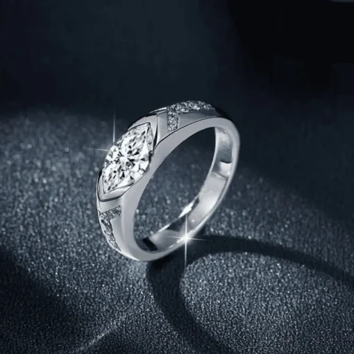 AEXZR™ Magnetology Moissanite Diamond Ring - Image 3