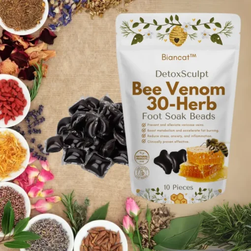 Biancat™ DetoxSculpt Bee Venom 30-Herb Foot Soak Beads - Image 9