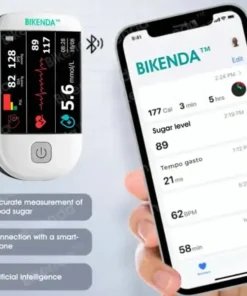 Bikenda™ Premium Next-Generation 3-in-1 Non-Invasive Laser Glucose Meter