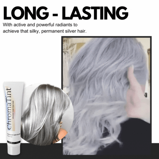 ChromaTint™ Permanent Silver Hair Dye - Image 6