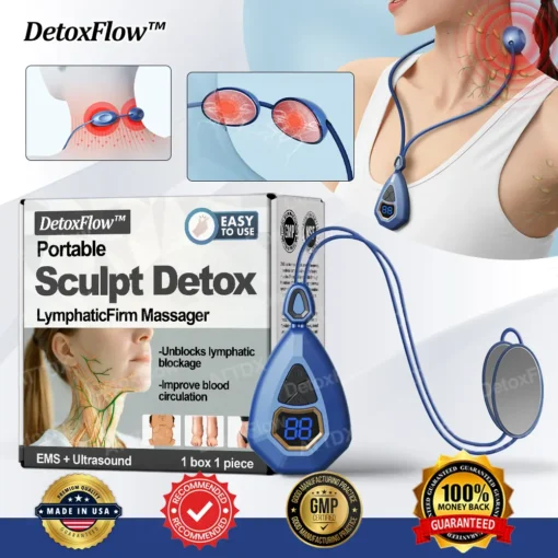 DetoxFlow™ Portable SculptDetox LymphaticFirm Massager