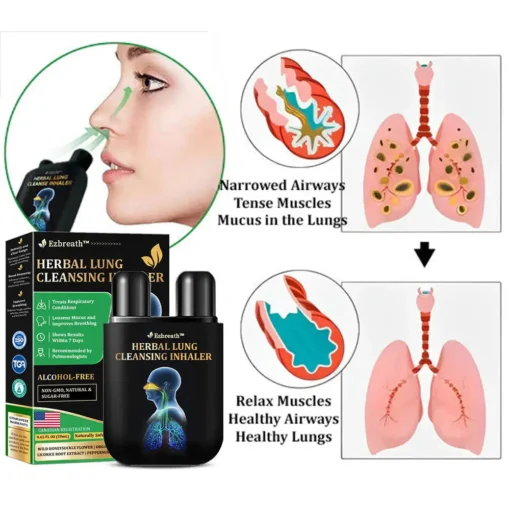 Ezbreath™ Herbal Lung Cleansing Inhaler - Image 5