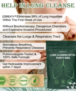 Ezbreath™ Lung Clearing Detox Purity Ring