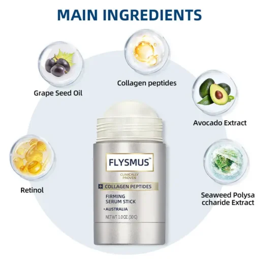 Flysmus™ Collagen Peptides FIRMING SERUM STICK - Image 6