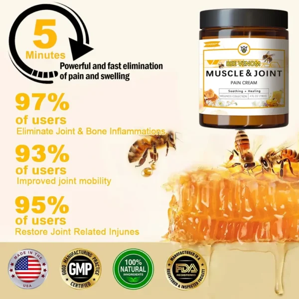 Furzero™ Bee Venom Muscle and Joint Pain Cream