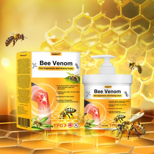 Hudros™ Bee Venom Pain Suppression Joint Healing Cream