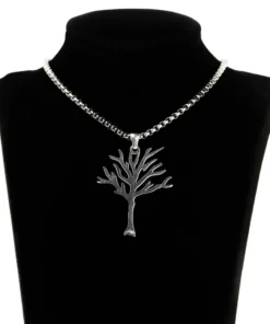 Leafless Tree Pendant Necklace