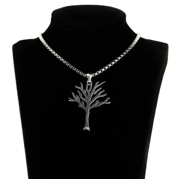 Leafless Tree Pendant Necklace