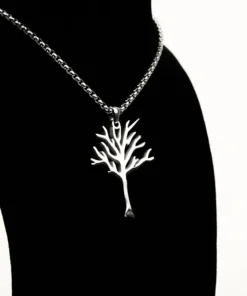 Leafless Tree Pendant Necklace