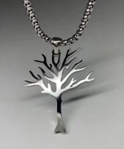 Leafless Tree Pendant Necklace