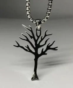 Leafless Tree Pendant Necklace