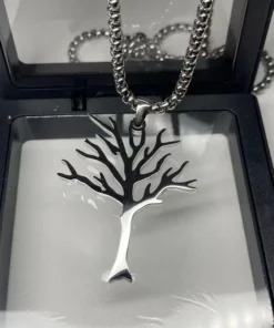 Leafless Tree Pendant Necklace