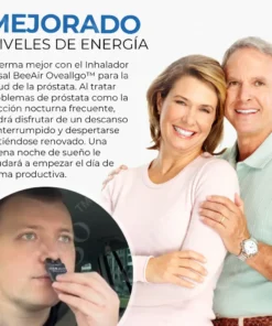 Oveallgo™ BeeAir Inhalador nasal de doble orificio para el bienestar de la próstata