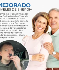 Oveallgo™ Inhalador Nasal de Doble Orificio BullUp de España para la Salud Prostática