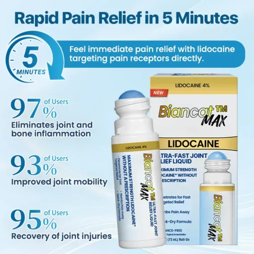 Biancat™ Lidocaine Ultra-Fast Joint Relief Liquid - Image 2