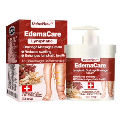 DetoxFlow™ EdemaCare Lymphatic Drainage Massage Cream - Image 11