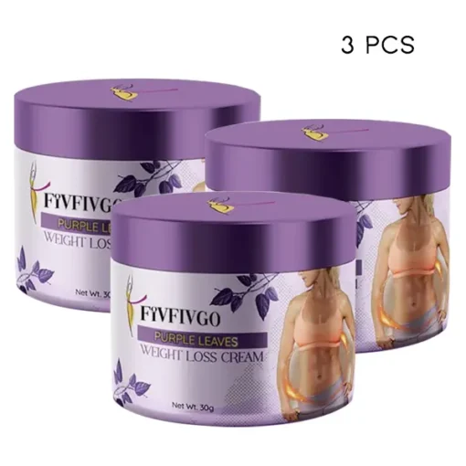 Fivfivgo™ Purple Leaves Weight Loss Cream - Image 10