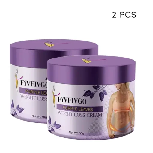 Fivfivgo™ Purple Leaves Weight Loss Cream - Image 9